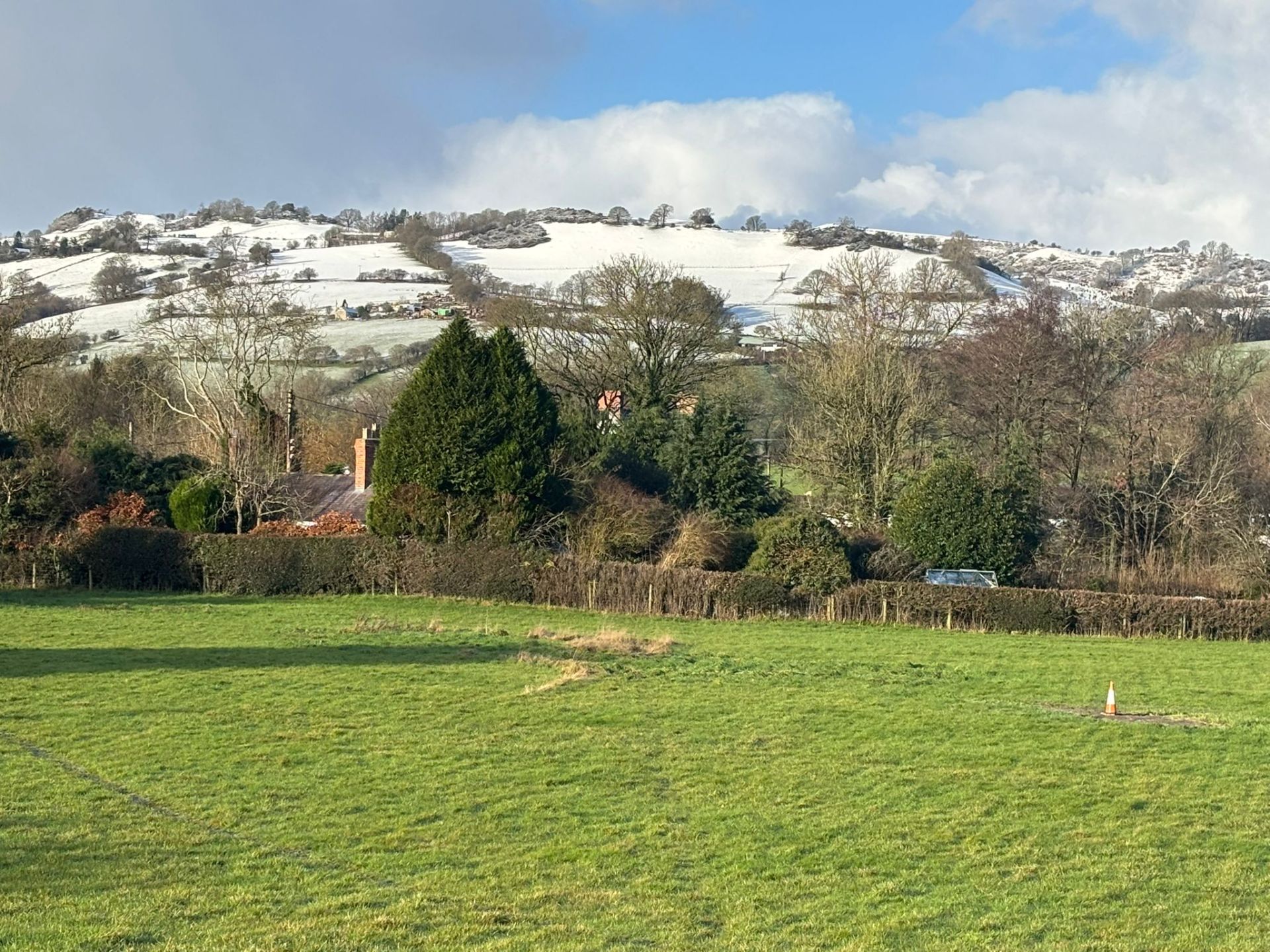 View from walk recce